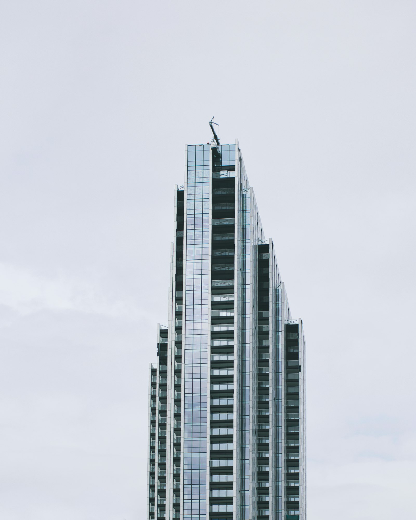 Fachada moderna de edificio residencial